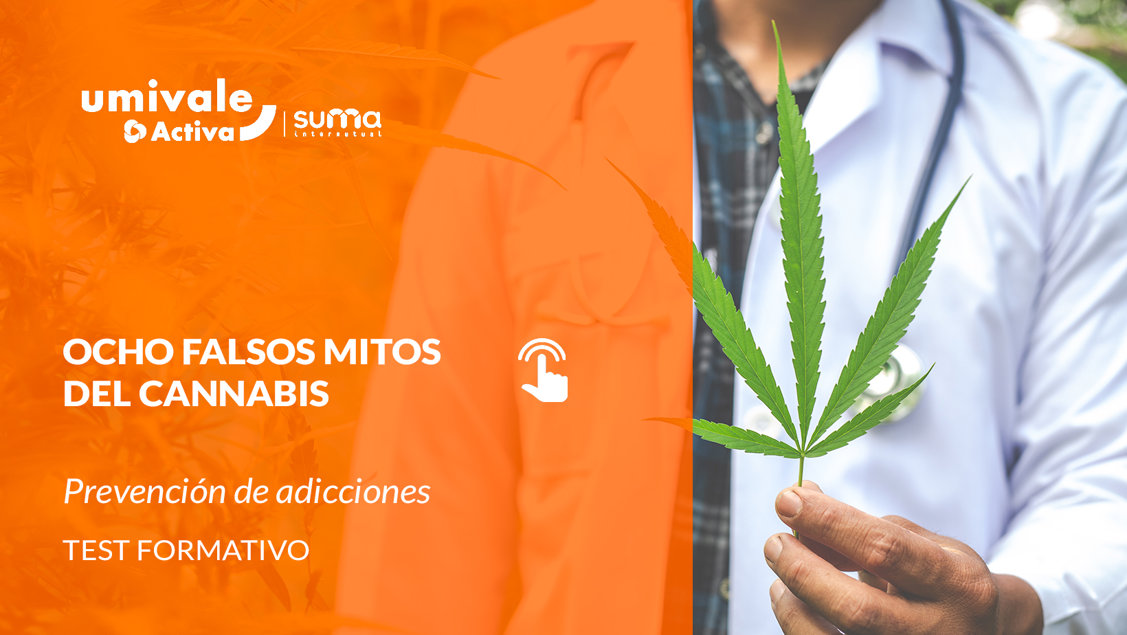 Científica examinando una muestra