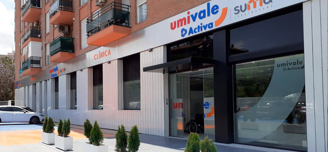 Fachada del centro Umivale Activa Murcia