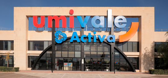 Fachada del centro Umivale Activa Quart de Poblet