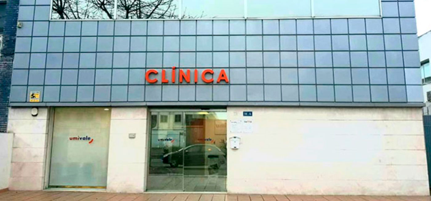 Fachada del centro Umivale Activa Torrent