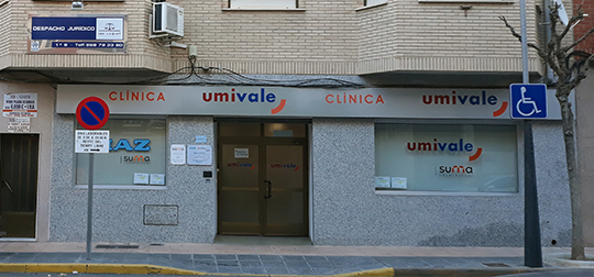 Fachada umivale Activa Umivale Activa Yecla