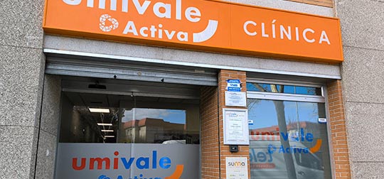 Fachada del centro Umivale Activa Ciudad Real