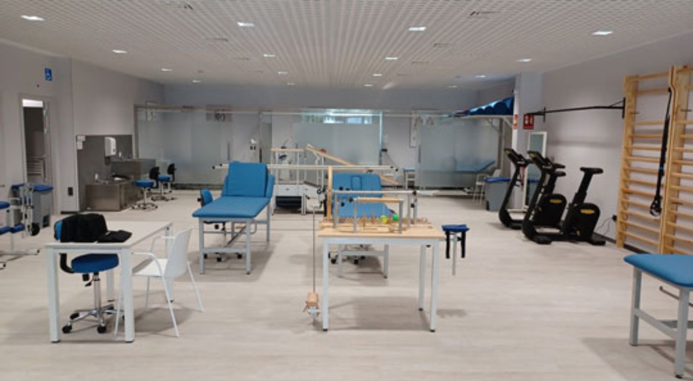 Sala de rehabilitación del centro Umivale Activa Cocentaina