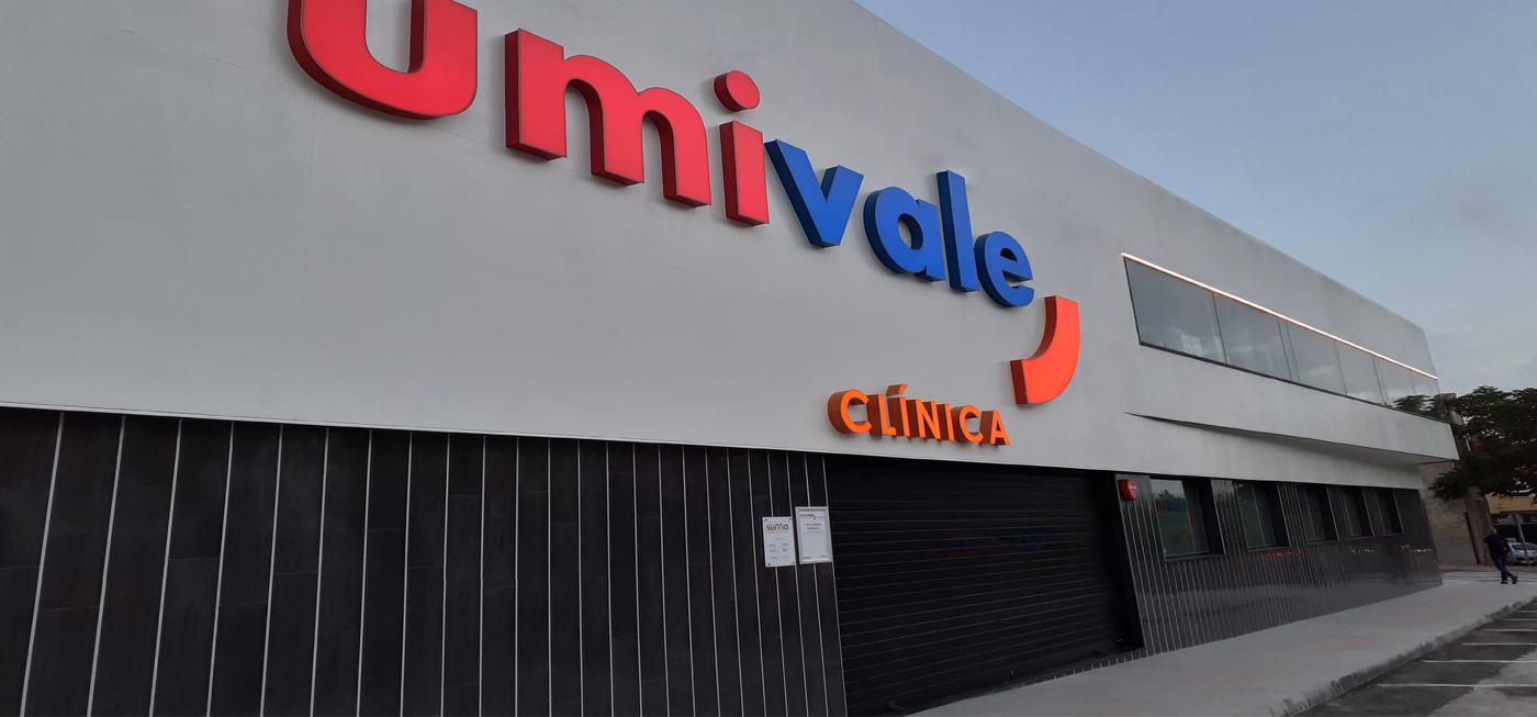 Fachada del centro Umivale Activa Ibi